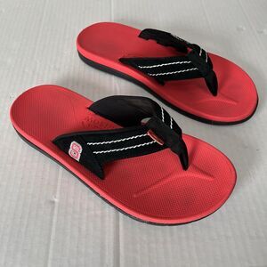 Rainbow East Cape Flip Flops Molded Rubber Slip On Comfort Sandals NCSU Mens 11